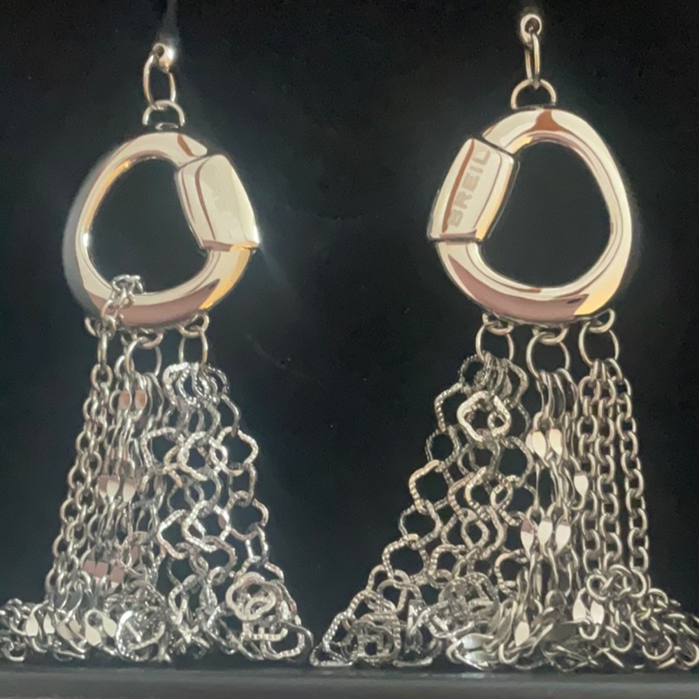 BREIL DANGLING EARRINGS NEW IN BOX